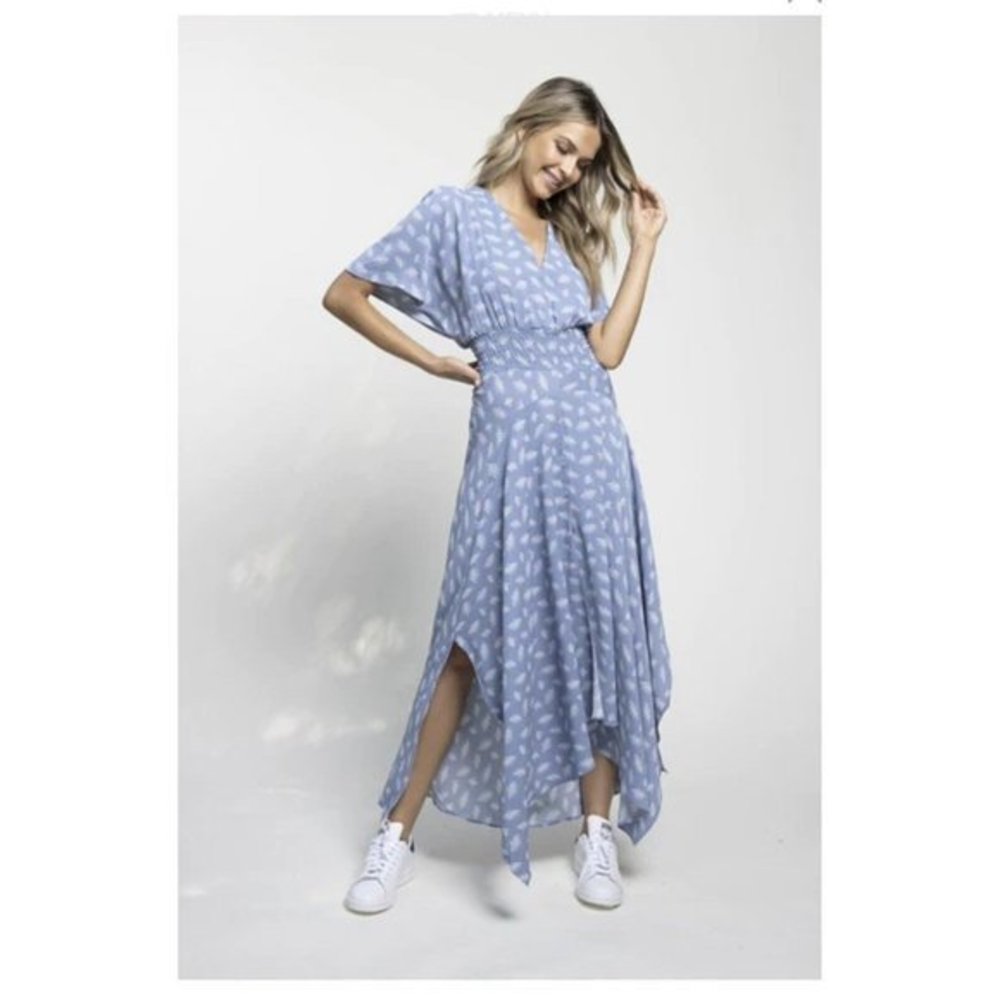 Bishop + Young‎ Germain smock dress festival boho Size Small • EUC